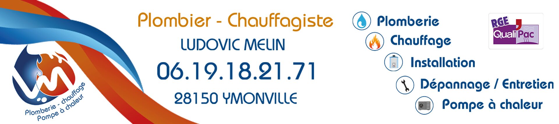 Ludovic Melin - Plombier Chauffagiste - Ymonville