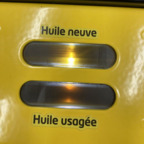 Huile - Garage de la gare voves