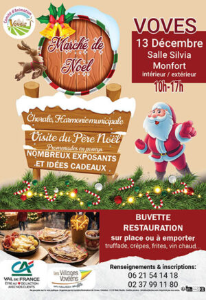 affiche marché de noël 2026